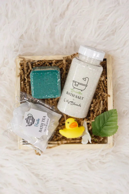 Bath Collection Gift Set in Breathe