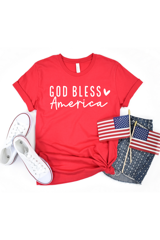 God Bless America Graphic Tee