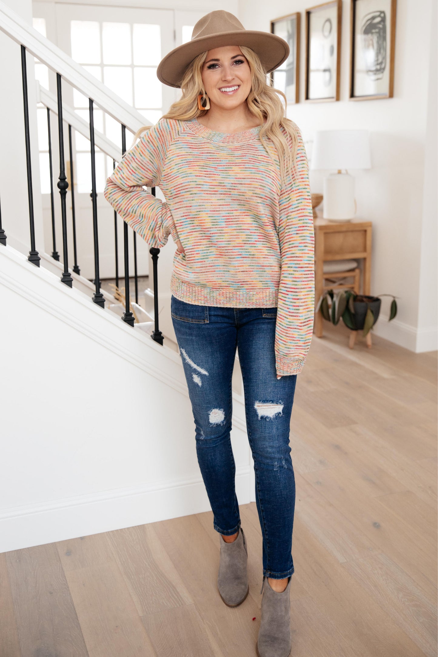 Cozy in Color Sweater
